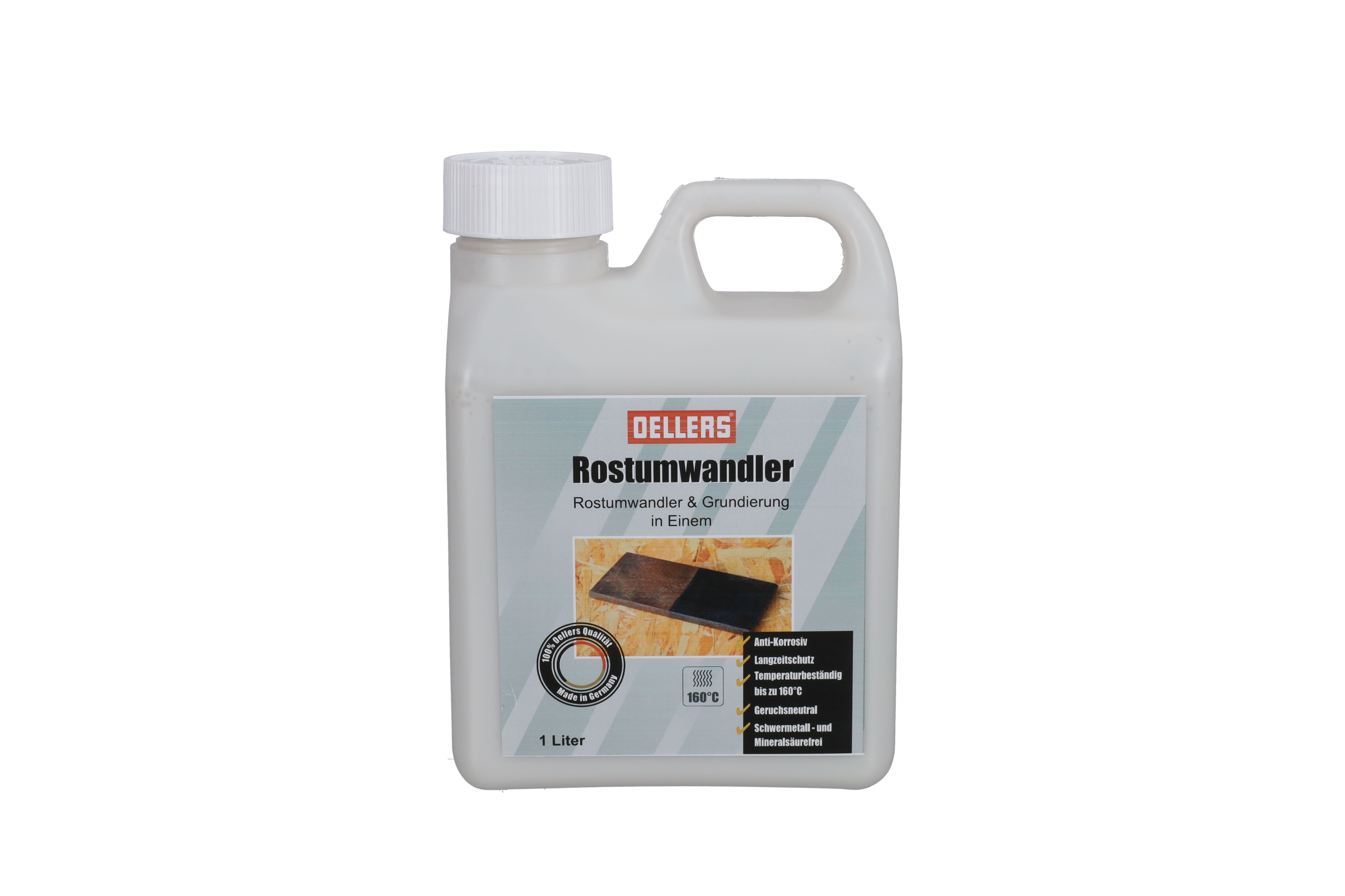 1 Liter weißer Kanister OELLERS Rostumwandler